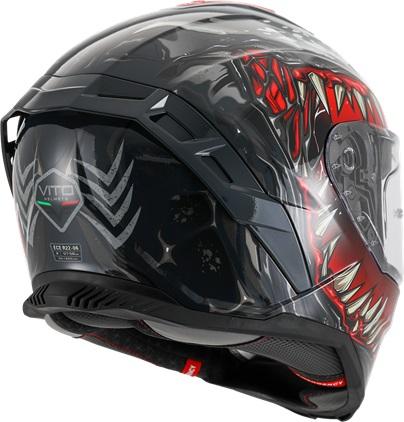 Helm Vito Presto Monster Integraal