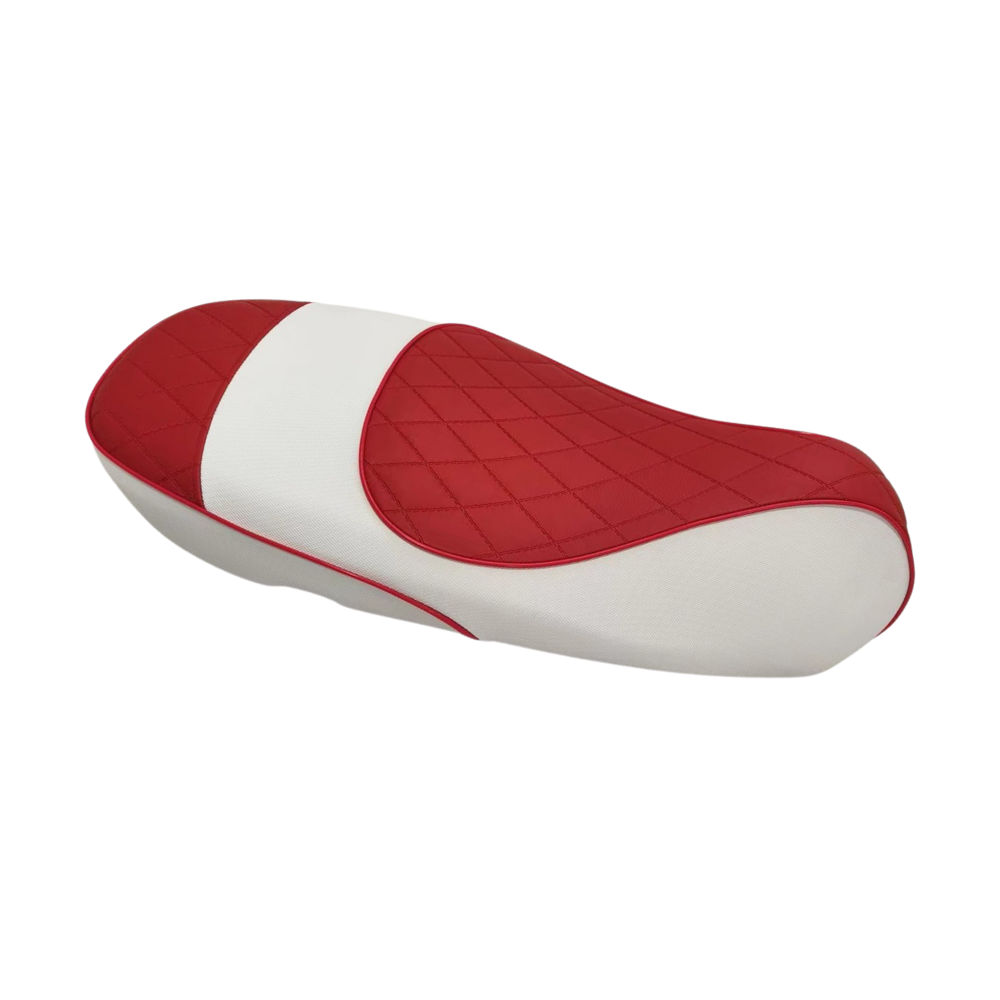 Zadel Rood Wit | Vespa Sprint / Primavera