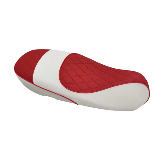 Zadel Rood Wit | Vespa Sprint / Primavera