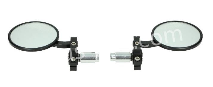 CNC Bar end spiegelset | Universeel