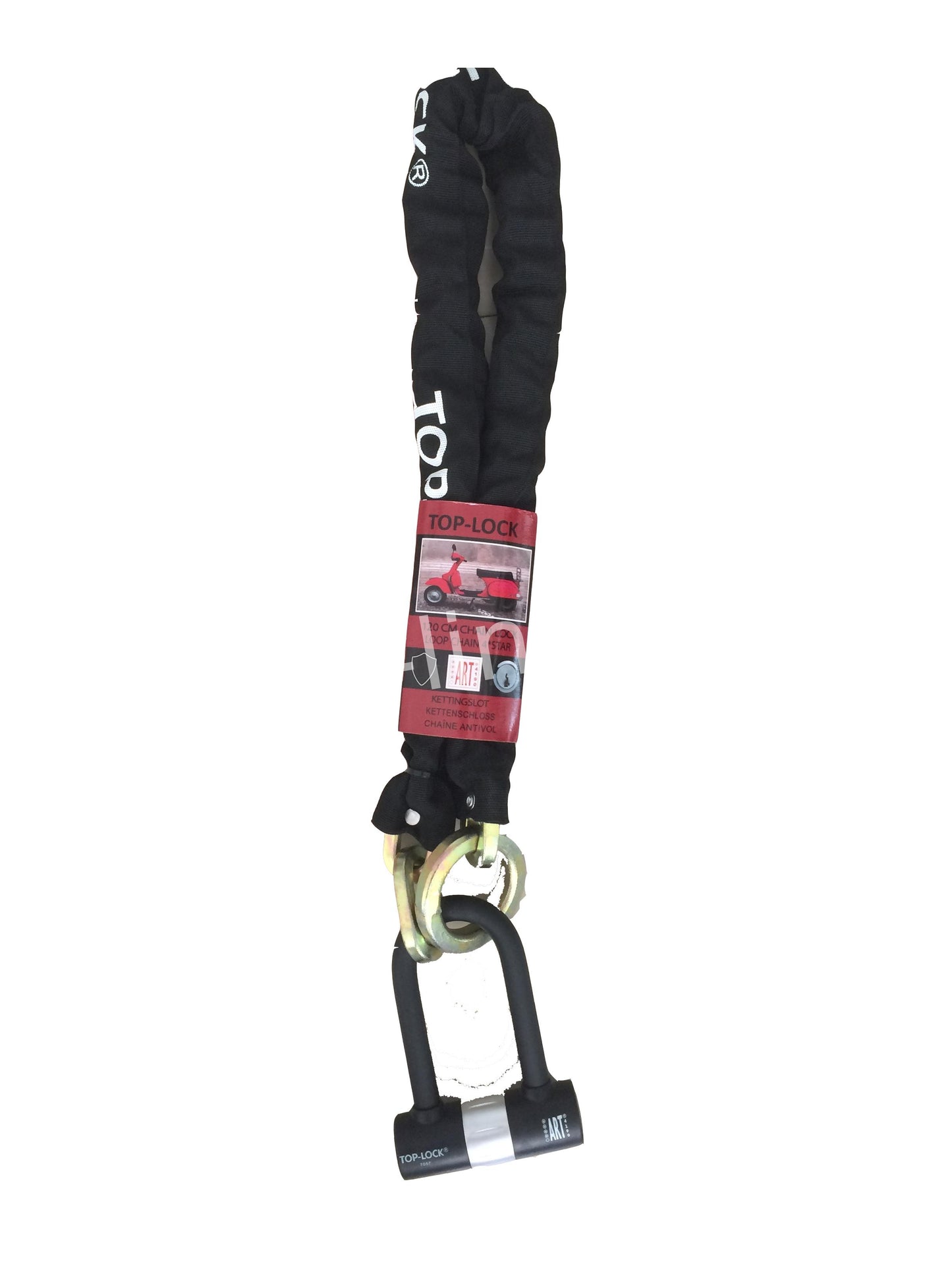 Kettingslot ART 4 Top Lock met loop | 120cm/170cm