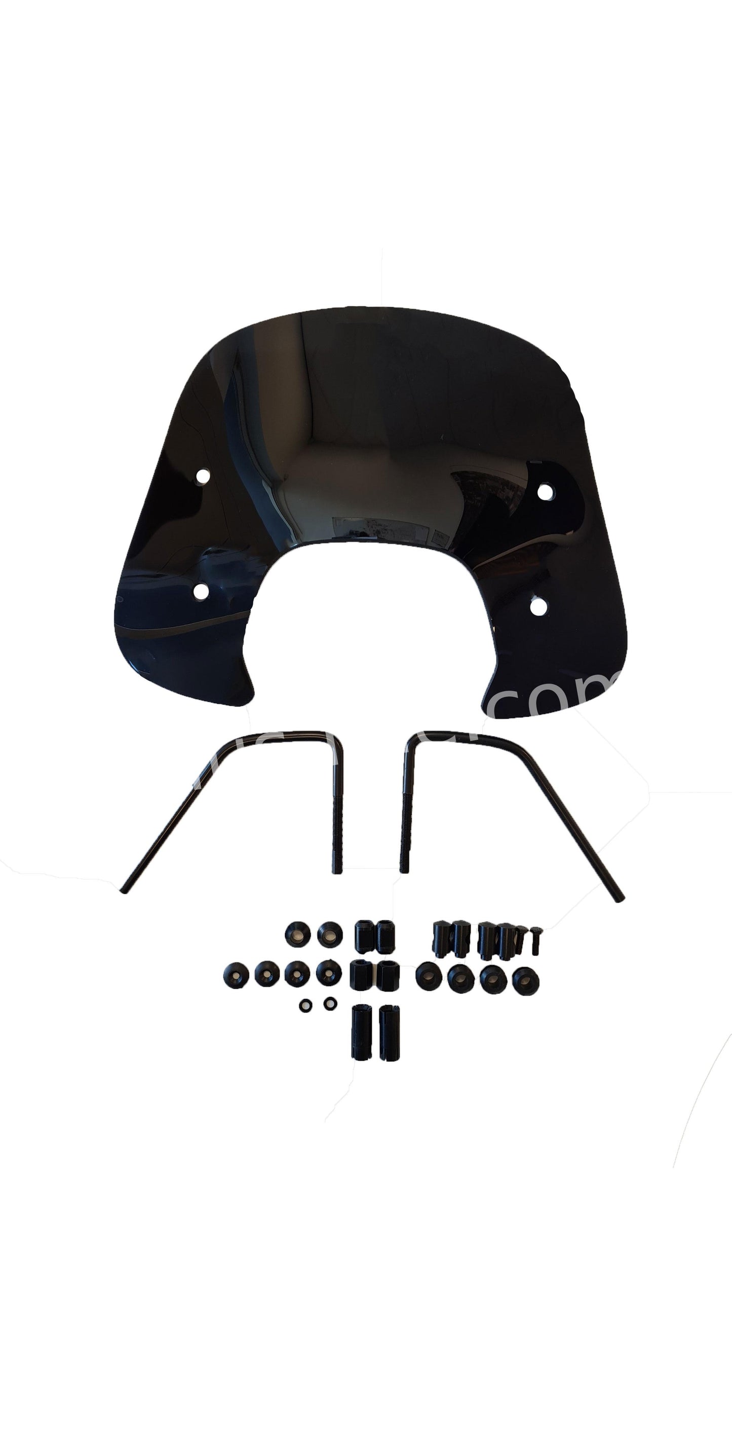 Laag windscherm zwart glans | Vespa Sprint