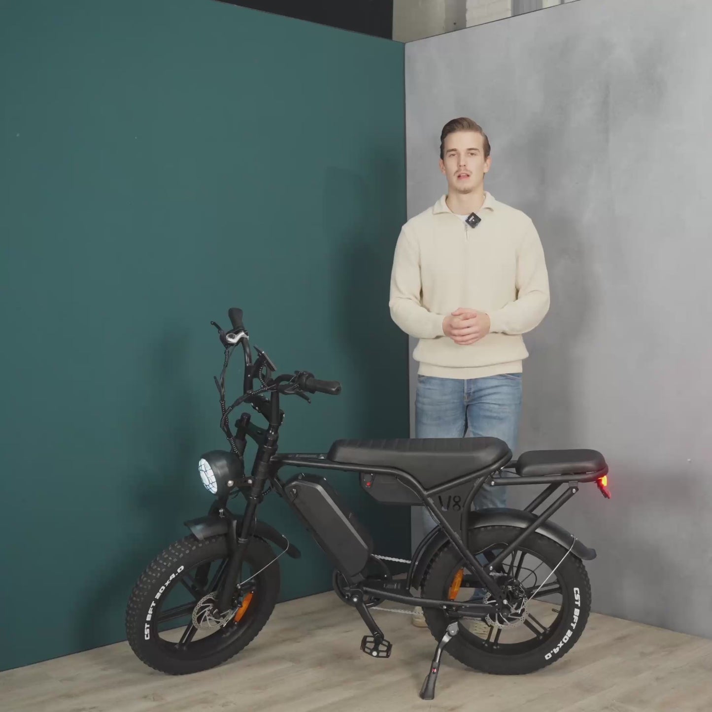 Ouxi V8 Max (Dubbele Accu) - Zwart