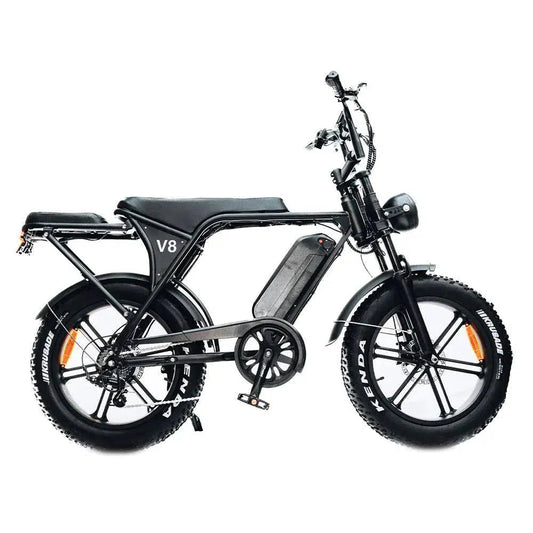 Ouxi V8.5 - Fatbike - Zwart (C80)
