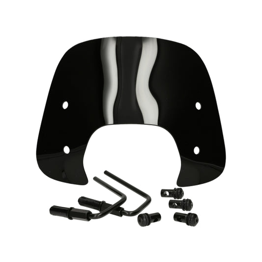 Windscherm laag glans zwart | Vespa Sprint