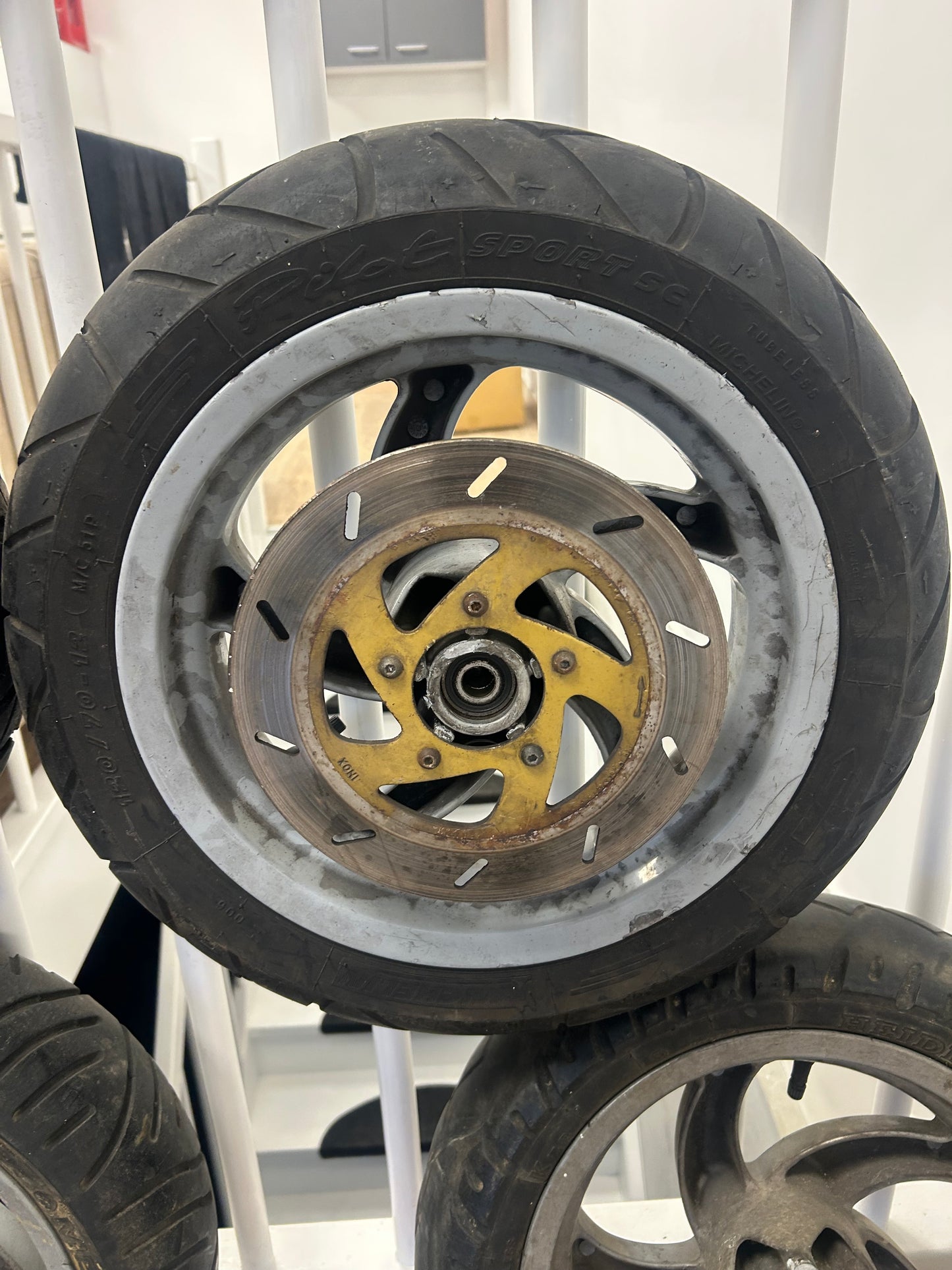 Gilera Runner voor velgen | 50/70/125/180 | Grijs