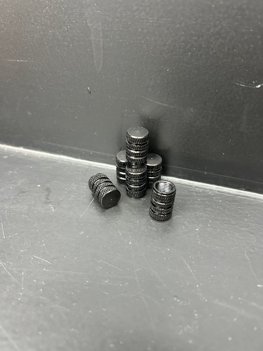 Aluminium ventieldopen | Zwart universele