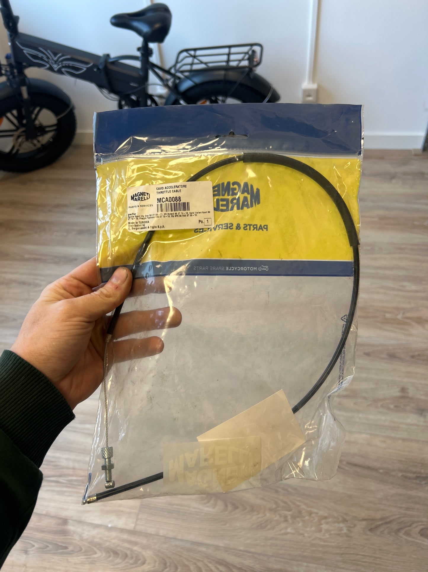 Gaskabel klein Magneti