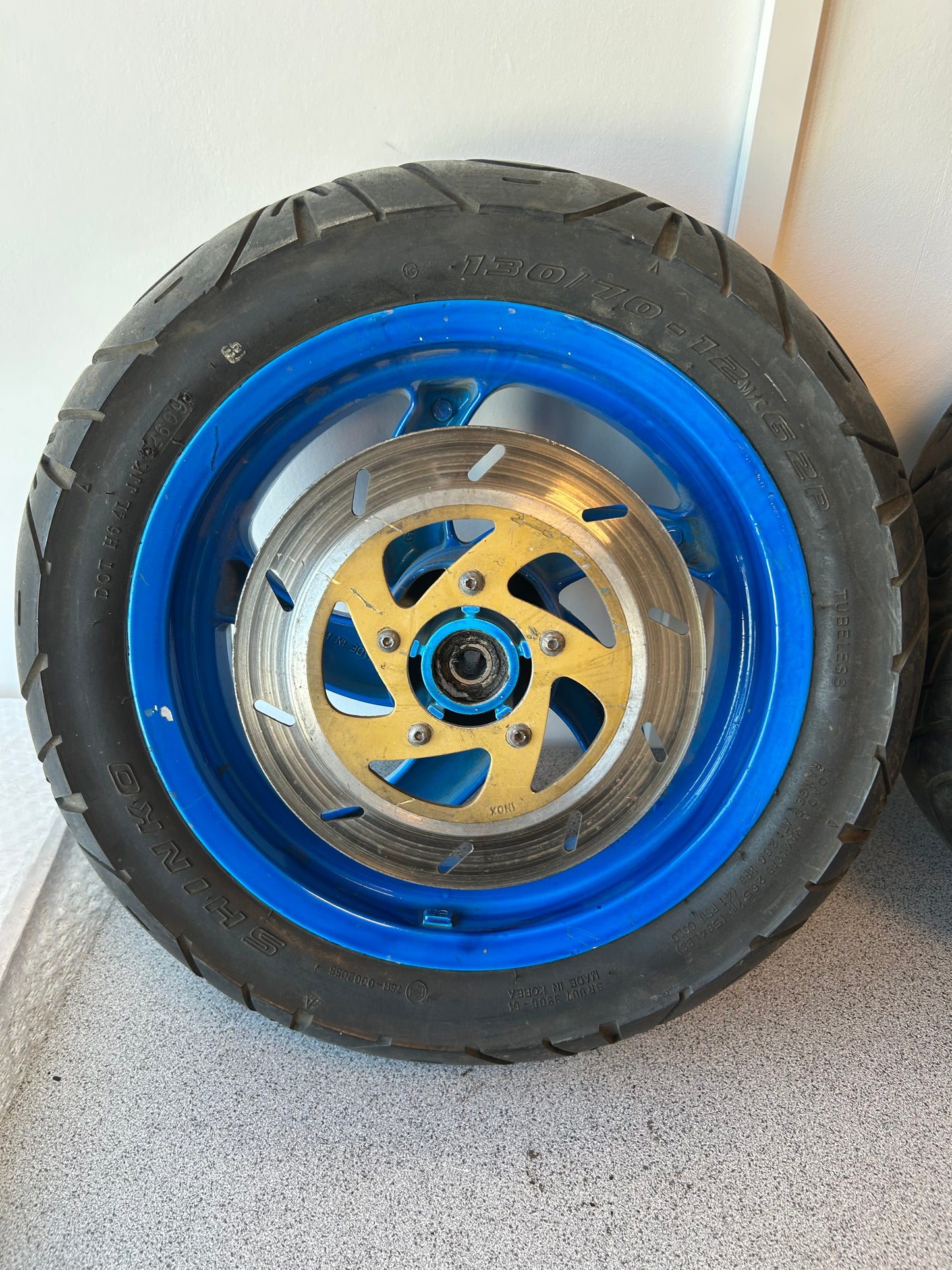 Gilera runner velgenset blauw | 125/180 SD