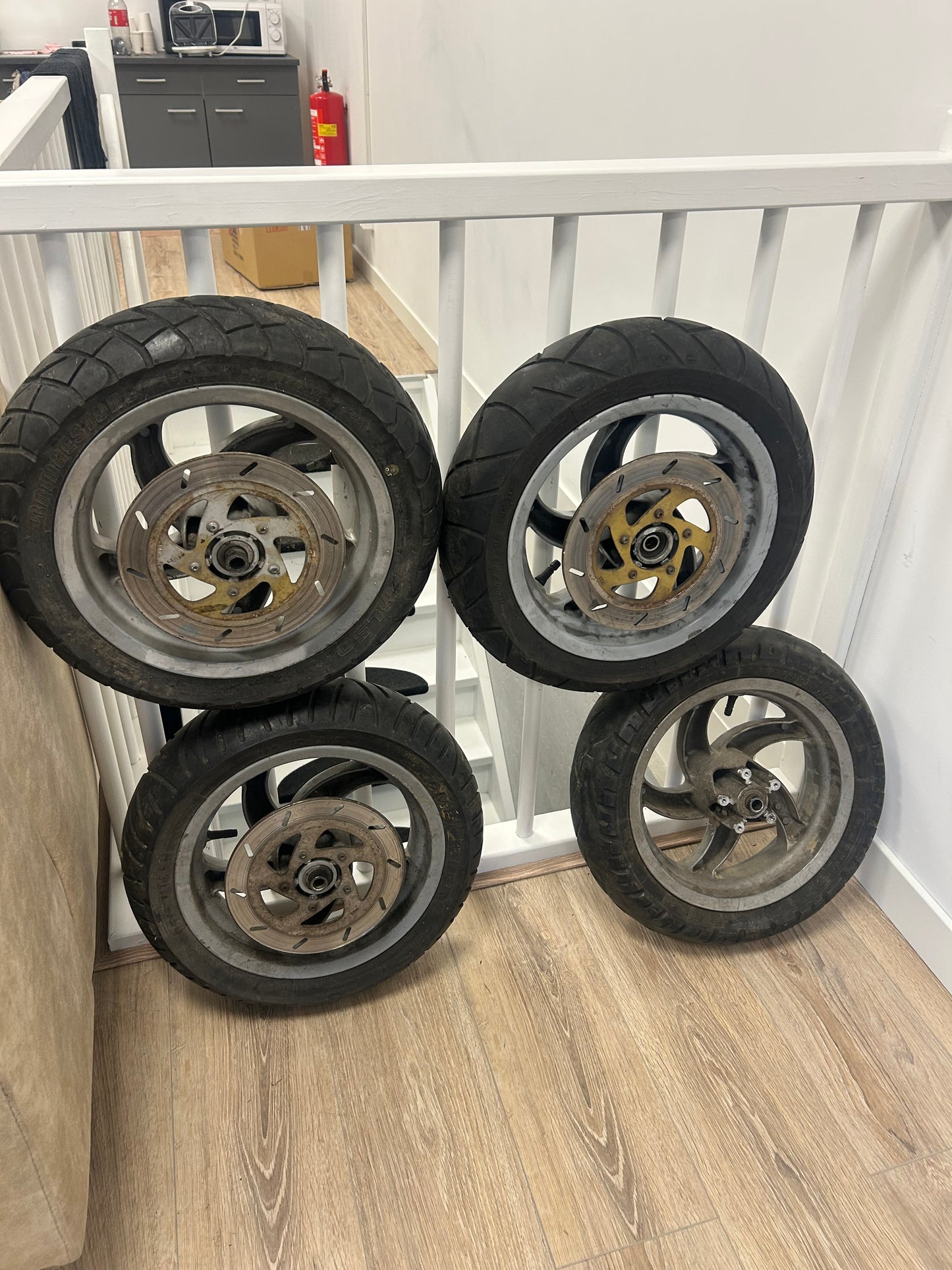 Gilera Runner voor velgen | 50/70/125/180 | Grijs